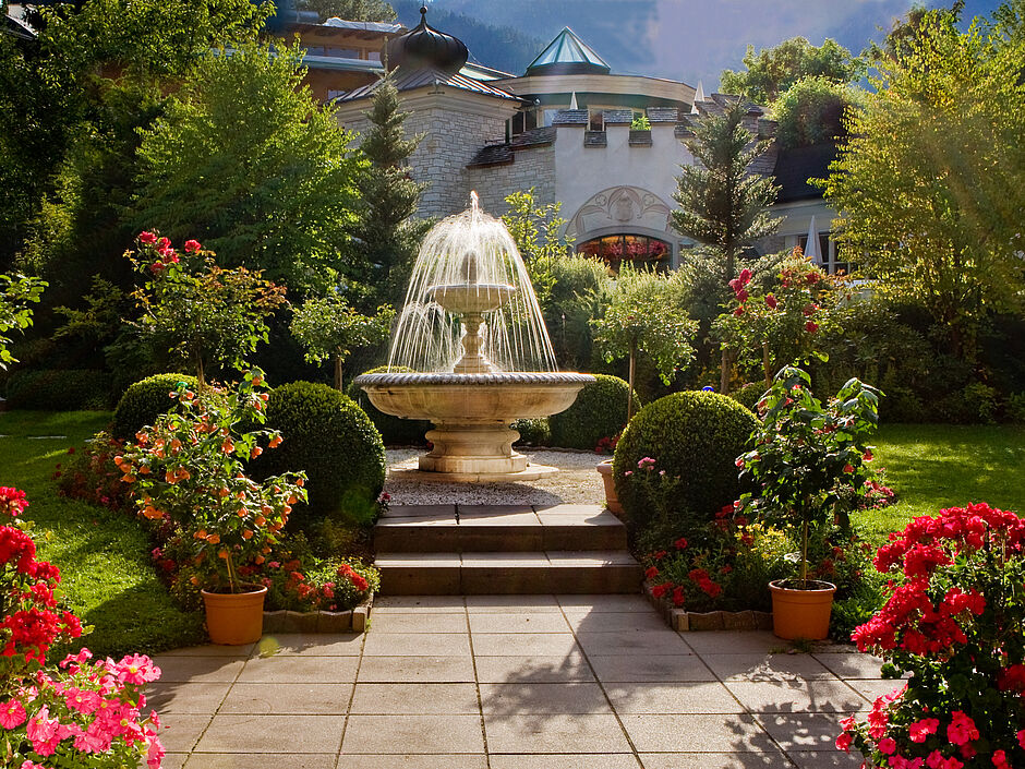 Feng Shui Garten Luxushotel Österreich
