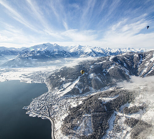 Ballonfahrt Winter Zell am See / Salzburgerland