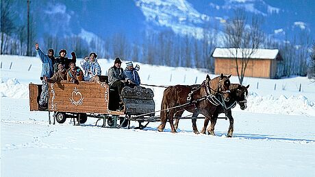 Pferdeschlittenfahrt Zell am See