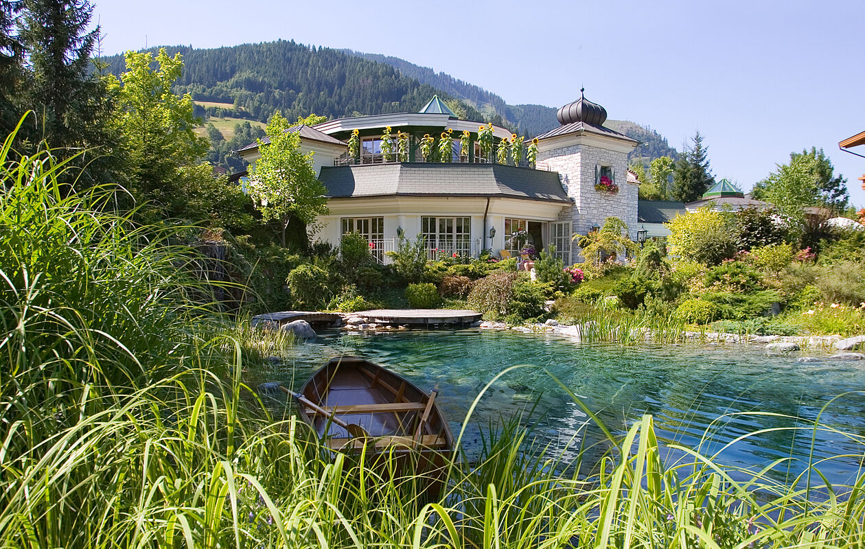 Wellnessgarten Luxus Hotel Salzburg