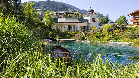 Wellnessgarten Luxus Hotel Salzburg