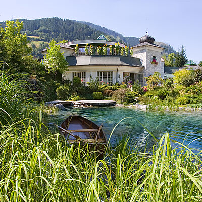 Wellnessgarten Luxus Hotel Salzburg