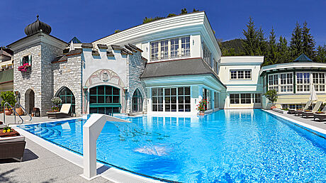 Aussenpool Wellnesshotel Zell am See